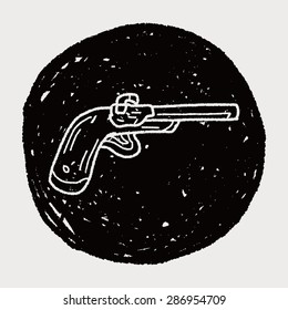 gun doodle
