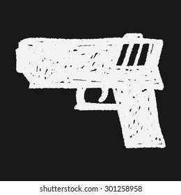 gun doodle