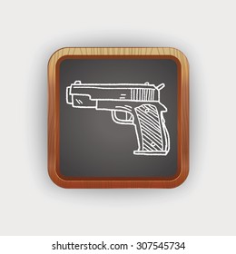 gun doodle