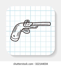 gun doodle