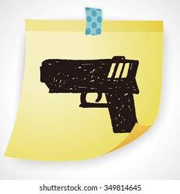gun doodle