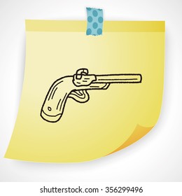 gun doodle