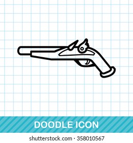gun doodle