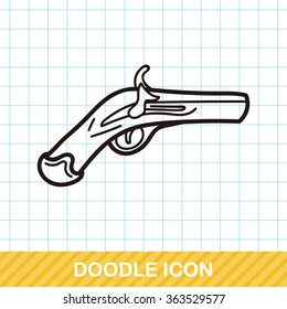 gun doodle