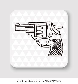 gun doodle
