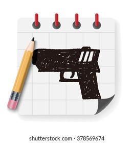 gun doodle