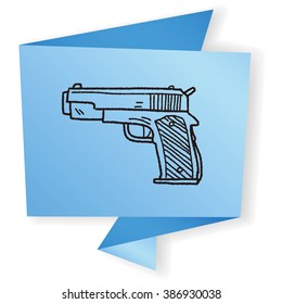 gun doodle