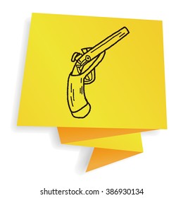 gun doodle