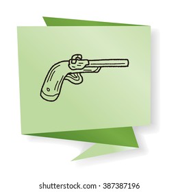gun doodle