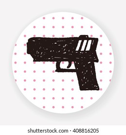 gun doodle