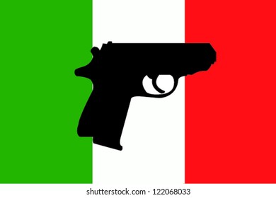 Gun Flag - Italy