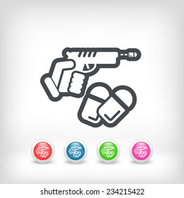 Gun icon