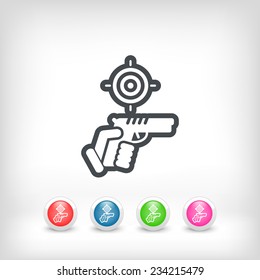 Gun icon