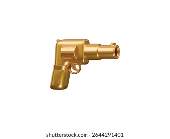 Waffensymbol 3D-Illustration Rendering