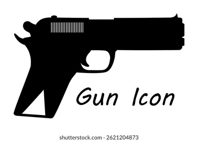 arma ícone design vetor plano moderno isolado ilustração