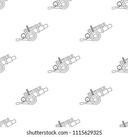 a gun icon. Element of army icon for mobile concept and web apps. Pattern repeat seamless a gun icon. Can be used for web and mobile. Premium icon on white background