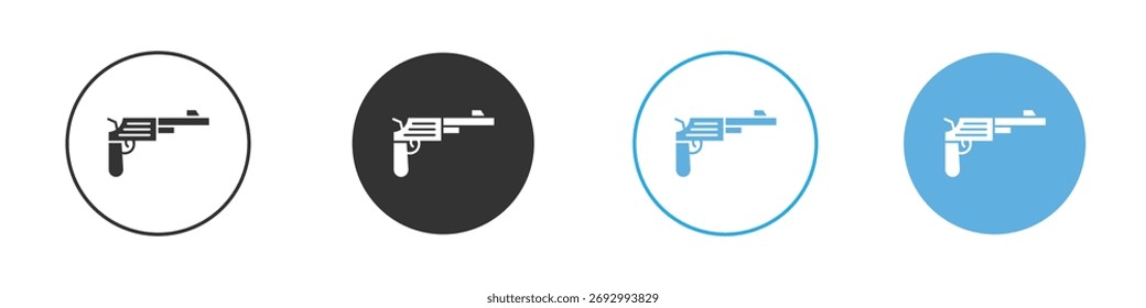 icono de arma. Plantilla de diseño de iconos gráficos