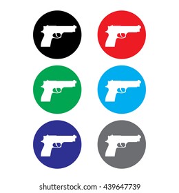 Gun Icon Set