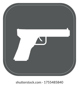 Symbol der Waffe, Symbol, Grau, Vektorgrafik