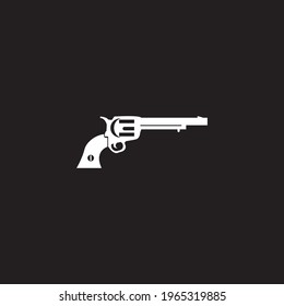 Gun icon and symbol vector template