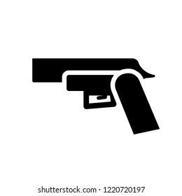 Gun icon. Trendy Gun logo concept on white background from army and war collection. Suitable for use on web apps, mobile apps and print media.