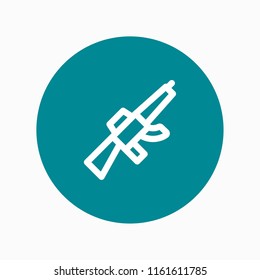 gun icon vector