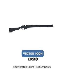gun icon, gun vector. eps10