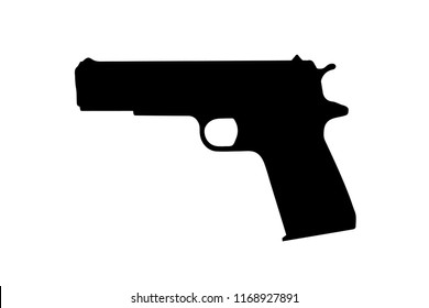 gun icon. vector illustration