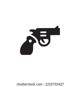 gun icon vector illustration logo design