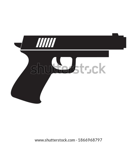 gun icon vector illustration symbol