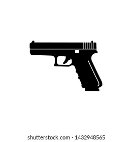 Gun Icon Vector Illustration Tempate - Vector
