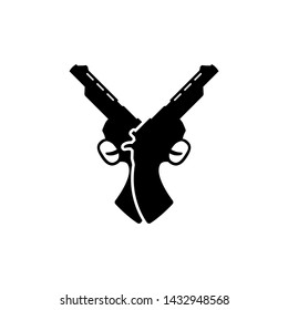 Gun Icon Vector Illustration Tempate - Vector