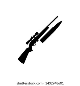 Gun Icon Vector Illustration Tempate - Vector