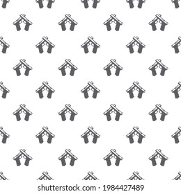 Gun Icon. Weapon Vector. Military Equipment Illustration Logo Template. Vector illustration seamless pattern 