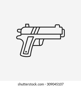 gun line icon
