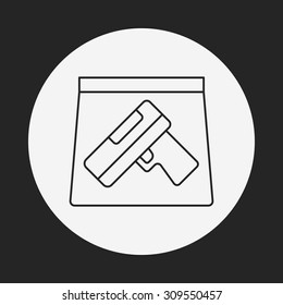 gun line icon