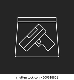 gun line icon