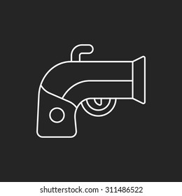 gun line icon