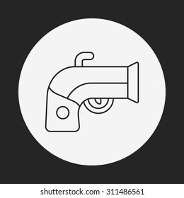 gun line icon