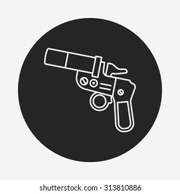 gun line icon