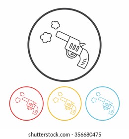 gun line icon