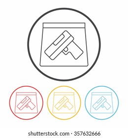 gun line icon