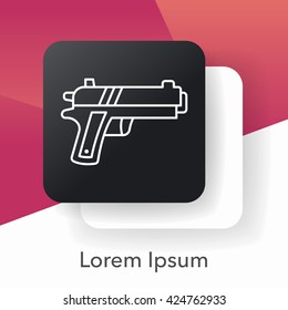 gun line icon