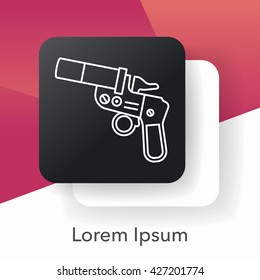 gun line icon