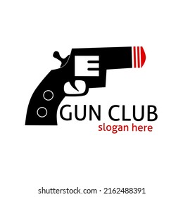 Gun Logo Classic Design Stock Vector (Royalty Free) 2162488391 ...