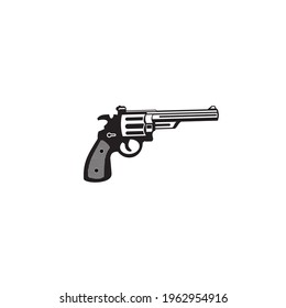 plantilla vectorial de diseño de logotipo de arma