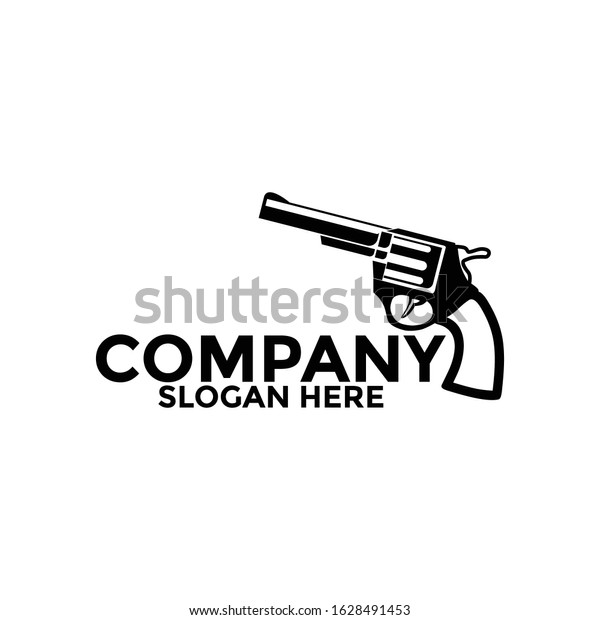 Gun Logo Icon Gun Logo Template Stock Vector (Royalty Free) 1628491453 ...