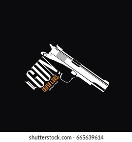 Gun Logo Vector