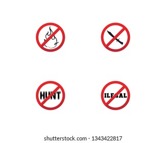 gun Logo and vector design army danger black