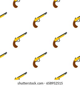 Gun pattern seamless for any design vector illustration